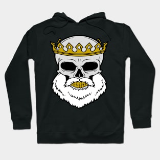 North Crown Skull King Design Hoodie